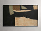 Collaged Cuttings Framed Print