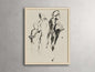 Ebony and Ivory Framed Print