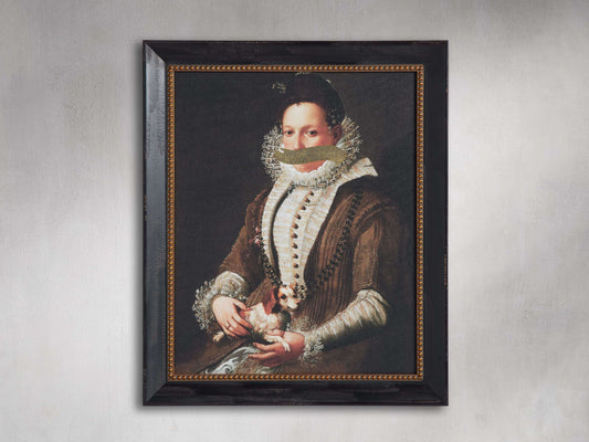 High Society III Framed Print