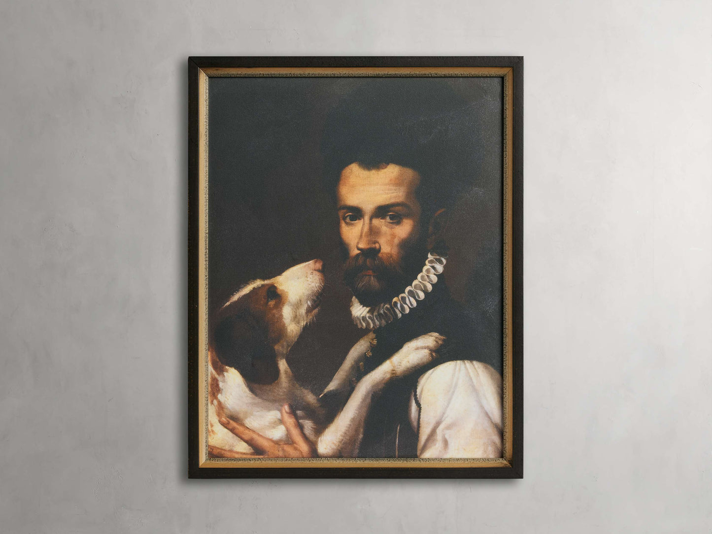 Man's Best Friend Framed Print