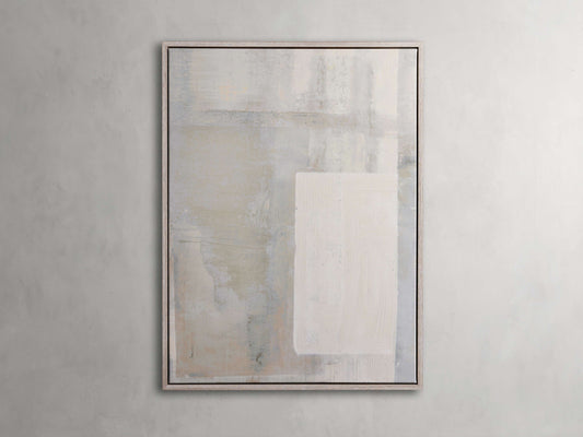 Monochrome Beige I Framed Print