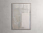 Monochrome Beige I Framed Print