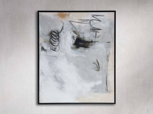 Neutral Markings Framed Print