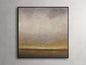 Smoky Skyline Framed Print