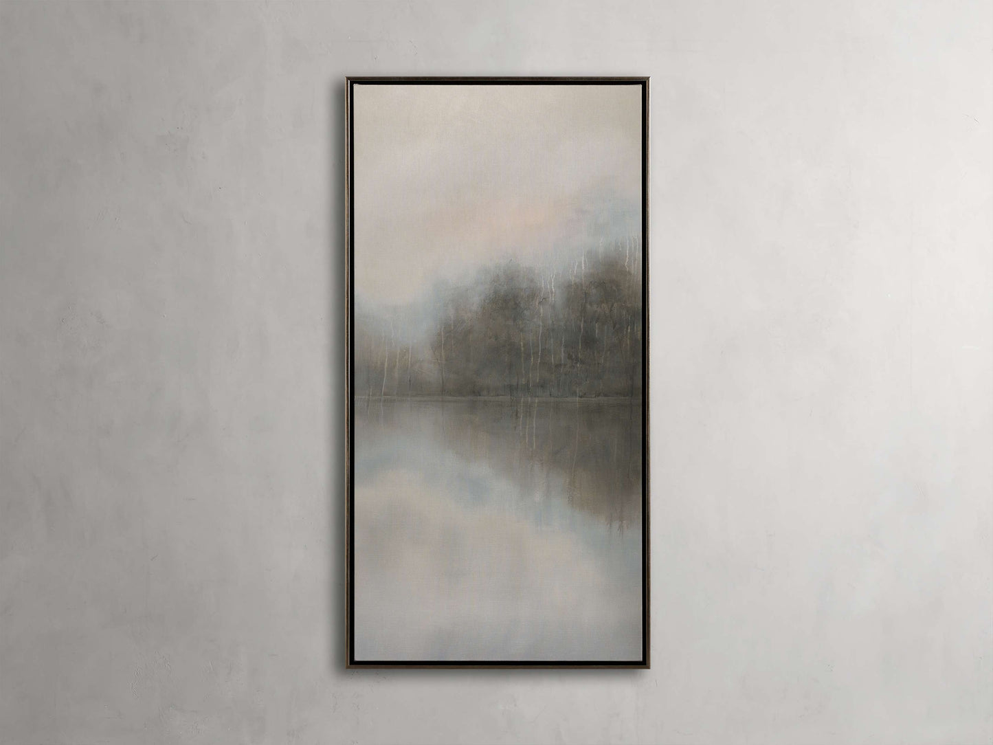 Early Haze III Framed Print