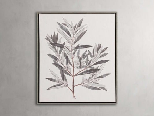 Falling in Leaves II Framed Print