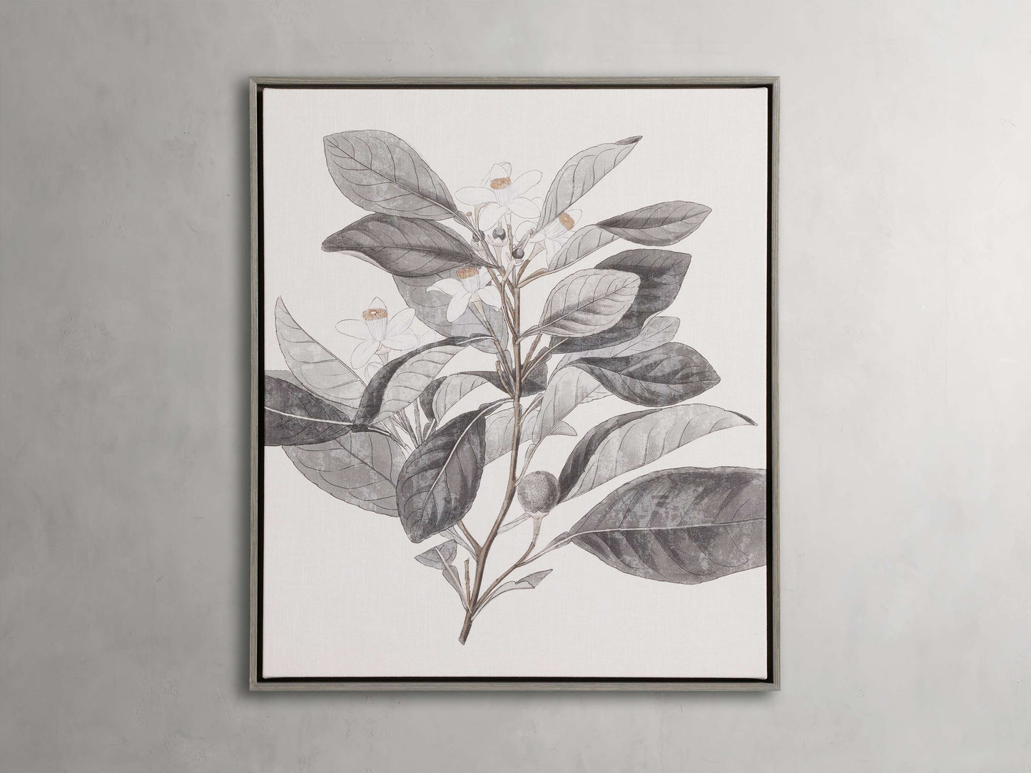 Falling in Leaves III Framed Print