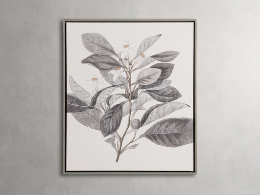 Falling in Leaves III Framed Print