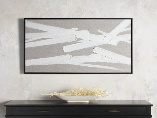 Format Framed Linen Painting