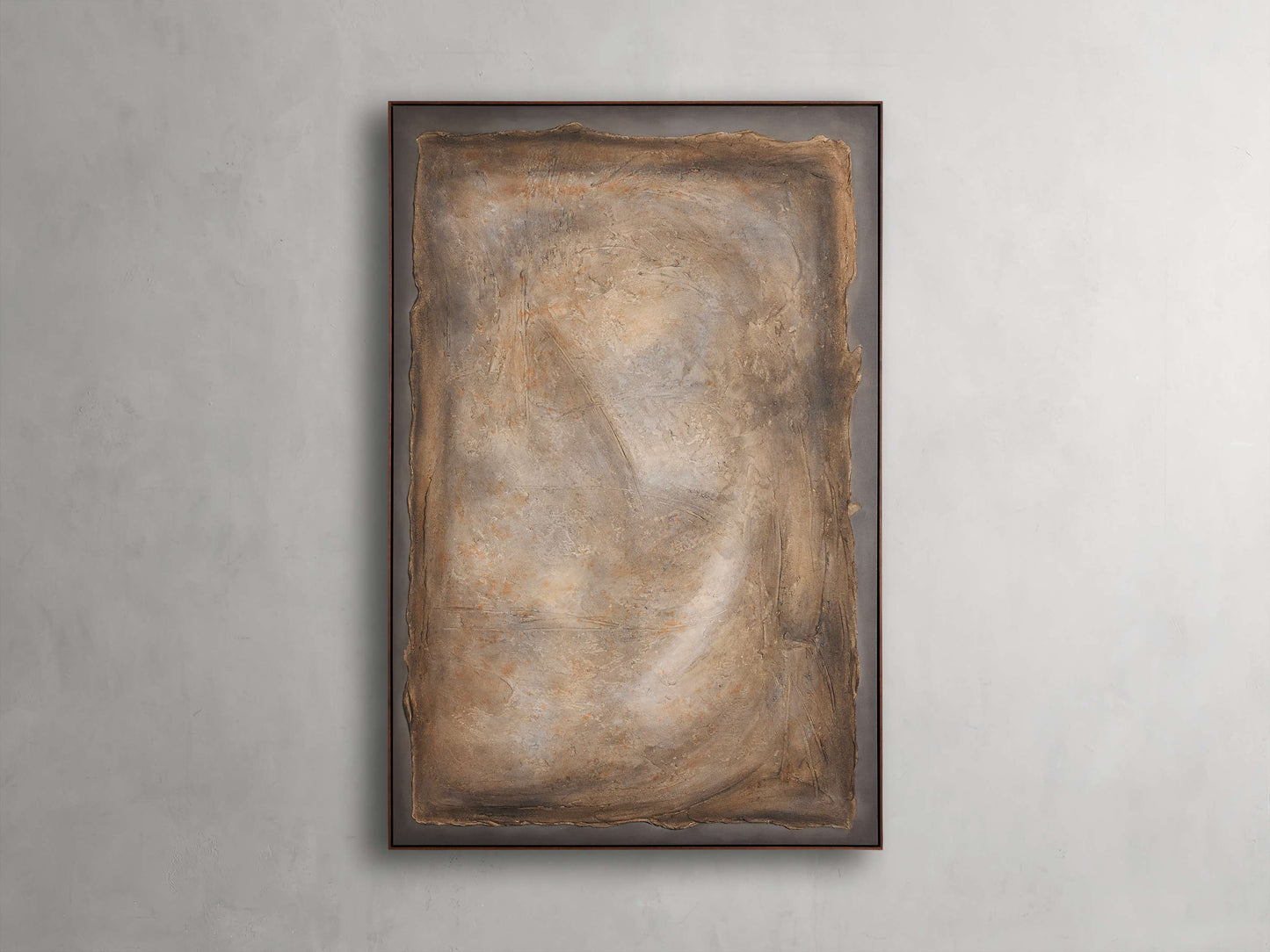 Hushed Earth Framed Print