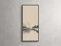 Neutral Horizon III Framed Print