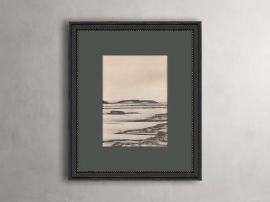 Subtle Form III Framed Print