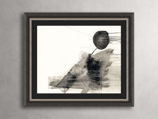 Void and Form IV Framed Print