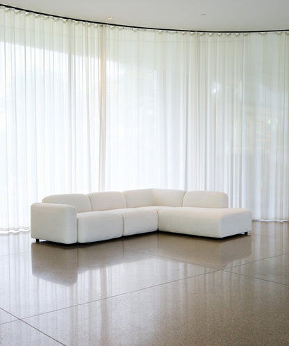 Three-Piece Soft Serve Sectional