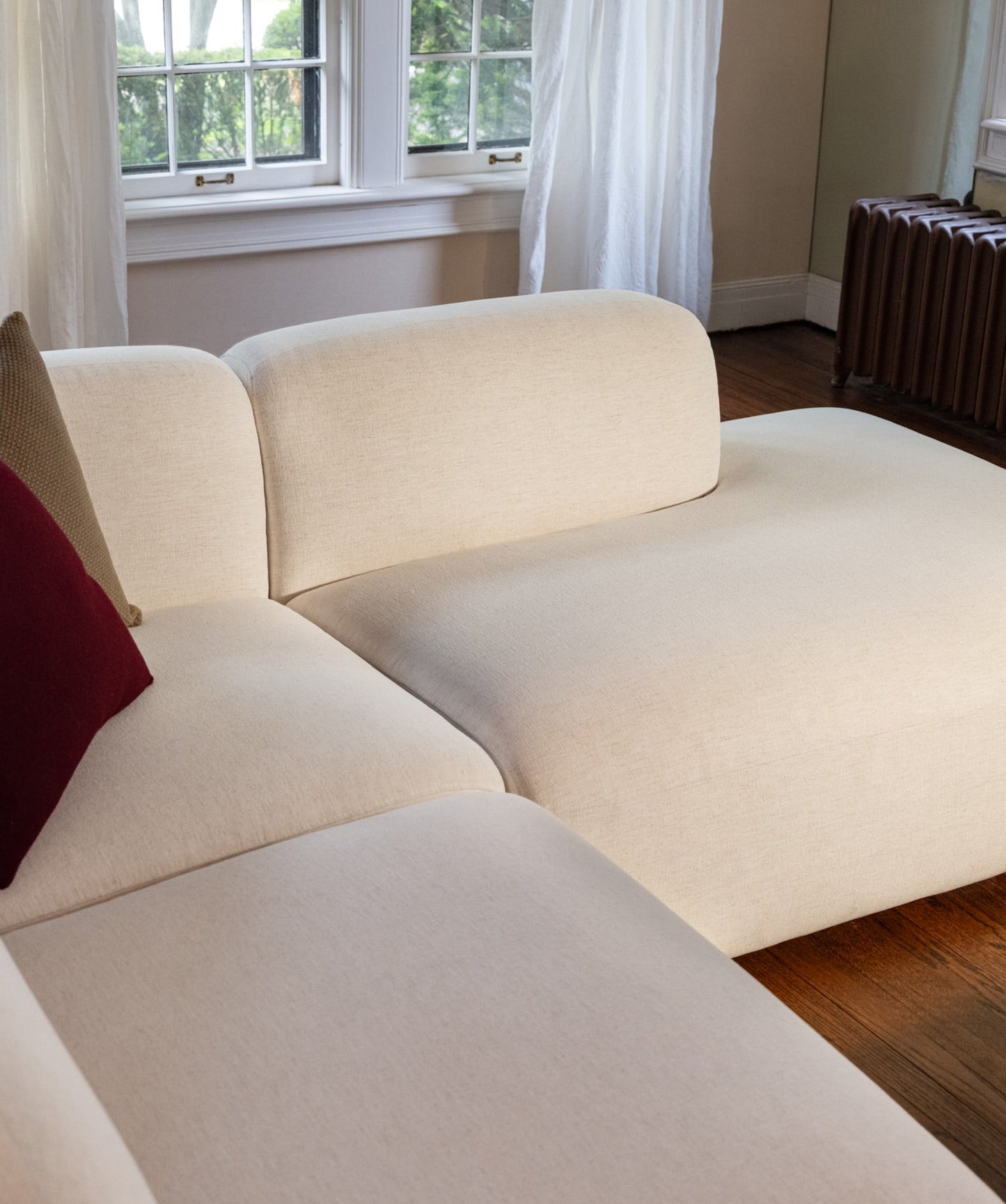 Two-Piece Soft Serve Sectional