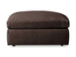 Beale Leather Ottoman