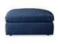 Beale Leather Ottoman