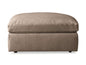 Beale Leather Ottoman